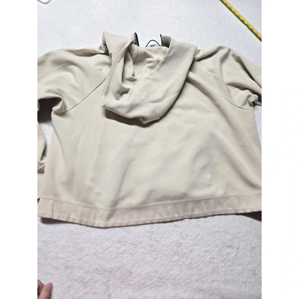 Nike Tech Fleece Full Zip Hoodie Women's Plus 1X Beige Brown Athletic Jacket